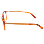 Chuck Oval Thick Rim Frame // Blonde Havana