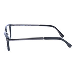 Stanford Rectangle Thick Rim Frame // Black