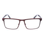 Joey Flat Rectangular Metal Frame // Matte Brown