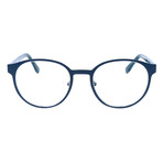 Jory Flat Circular Metal Frame // Petroleum