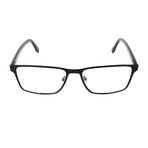 Jasper Flat Rectangular Metal Frame // Black