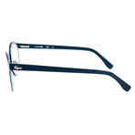 Jory Flat Circular Metal Frame // Petroleum