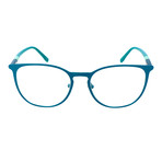 Randall Flat Rounded Metal Frame // Matte Green Aqua