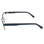Sullivan Narrow Rectangular Frame // Blue