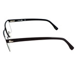 Jasper Flat Rectangular Metal Frame // Black