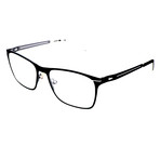 Andrew Flat Rounded Rectangle Metal Frame // Matte Green