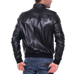 Yips Leather Jacket // Black (M)