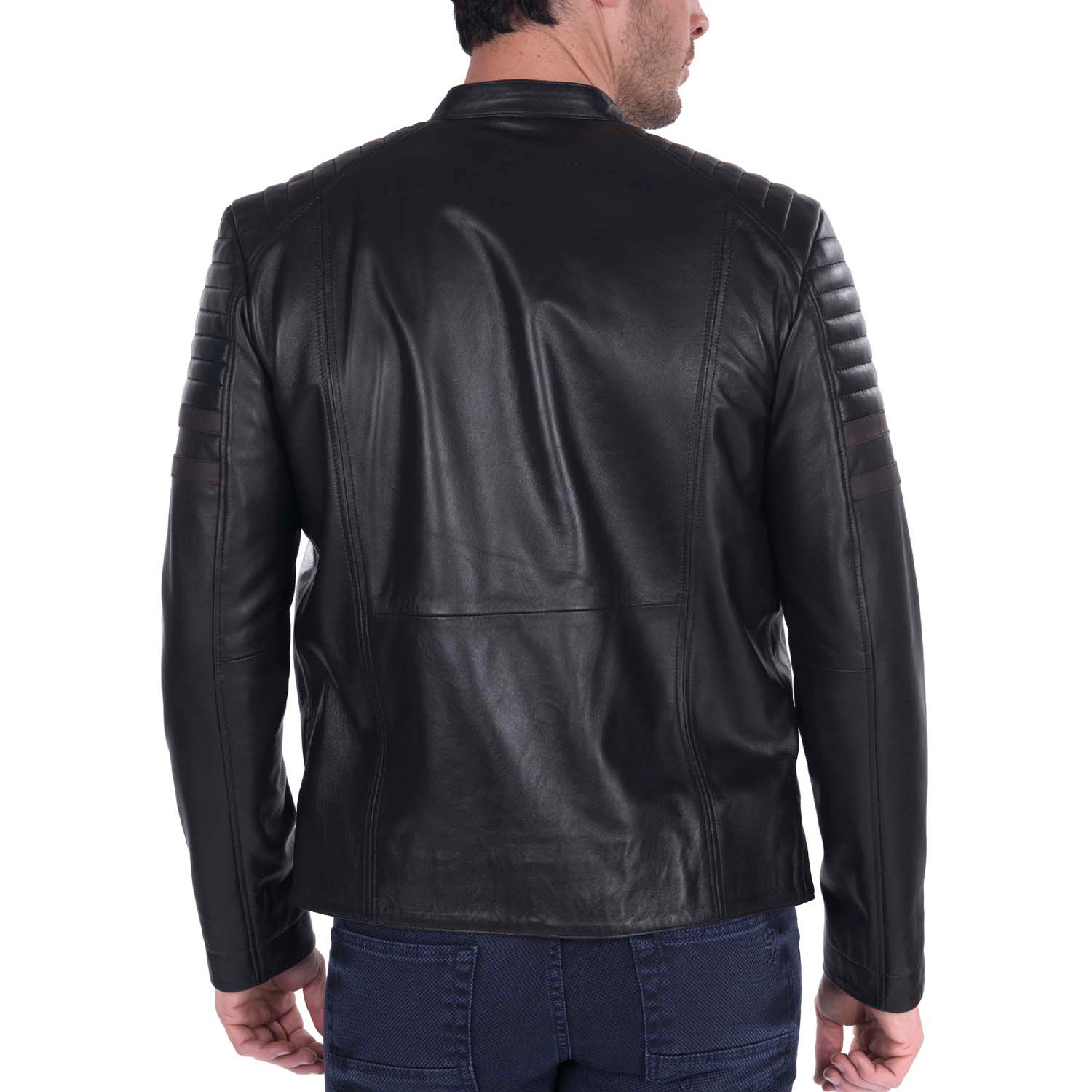 Alignment Leather Jacket // Black (L) - Sir Raymond Tailor - Touch of ...