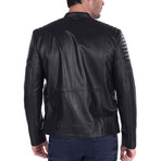 Alignment Leather Jacket // Black (M)