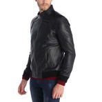 Weak Grip Leather Jacket // Black (XL)