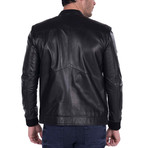 Swing Leather Jacket // Black (M)