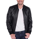 Tolerans Leather Jacket // Black (XL)