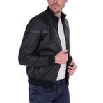 Index Leather Jacket // Black (3XL)