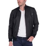 Index Leather Jacket // Black (2XL)