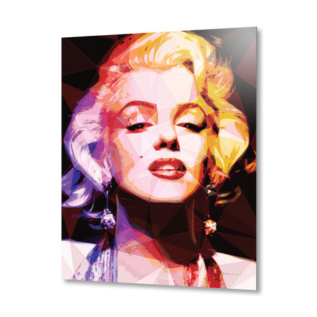 Marilyn // Aluminum Print (16"W x 20"H x 1.5"D)