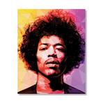 Hendrix // Stretched Canvas (16"W x 20"H x 1.5"D)