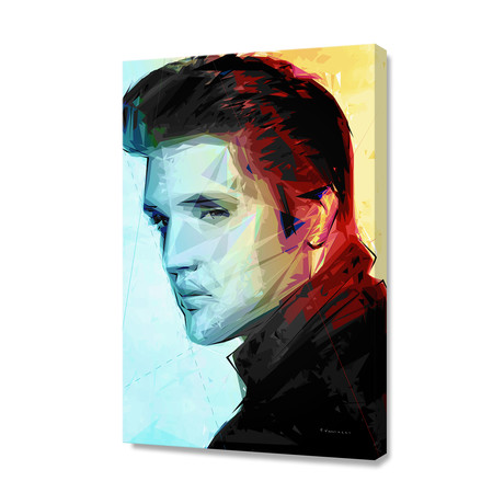 Elvis (Variation) // Stretched Canvas (16"W x 24"H x 1.5"D)