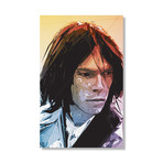 Neil-Young // Stretched Canvas (16"W x 20"H x 1.5"D)