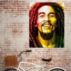 Bob Marley // Stretched Canvas (16"W x 20"H x 1.5"D)