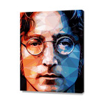John Lennon Portrait // Stretched Canvas (16"W x 20"H x 1.5"D)