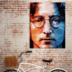 John Lennon Portrait // Stretched Canvas (16"W x 20"H x 1.5"D)