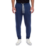 French Terry Jogger Sweatpants // Denim Heather (S)