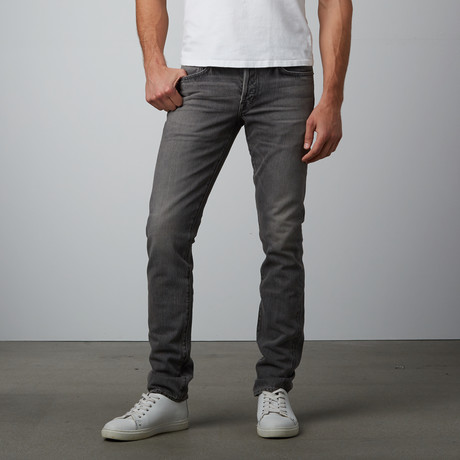 Slim Fit Denim // Grey (33WX34L)