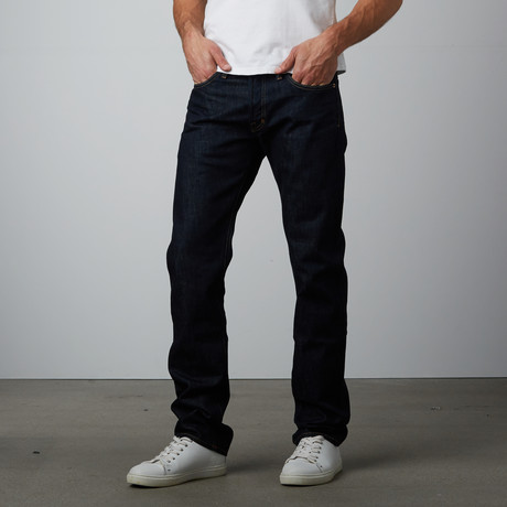 Straight Fit Denim // Aged Indigo (28WX32L)