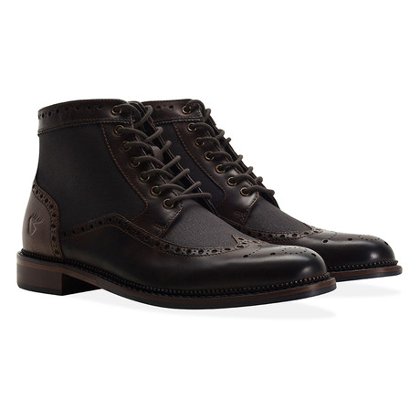 Bashall Leather Twill Boot // Brown (UK: 7)