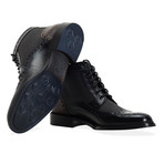 Bashall Leather Twill Boot // Black (UK: 8)