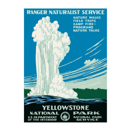 Yellowstone National Park (11"W x 14"H)