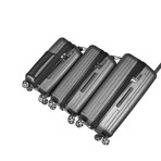 Sidewinder Hidden Compartment Spinners // 3 Piece Set (Wine)