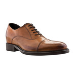 Beverly Hills Cap-Toe Oxford Shoes // Brown (US: 9)