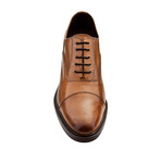 Beverly Hills Cap-Toe Oxford Shoes // Brown (US: 9.5)