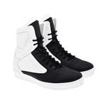 Dope High-Top Sneaker // Black + White (US: 7.5)