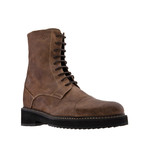 The Magnificent Mile Suede Cap-Toe Boot // Brown (US: 9)