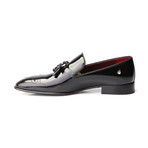 Anthony Perforated Toe Tassel Loafer // Black (Euro: 40)