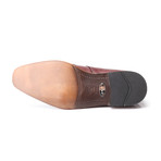 Woven Toe Single Monk // Bordeaux (Euro: 44)