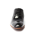 Scale Embossed Patent Brogue Oxford // Black (Euro: 43)