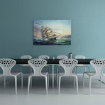 Clipper Ship Surprise // Nicky Boehme (26"W x 18"H x .75"D)