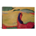 Horse In A Landscape // Franz Marc // 1910 (26"W x 18"H x .75"D)