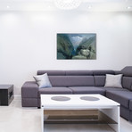 Mountain Landscape // Henry Bright (26"W x 18"H x .75"D)