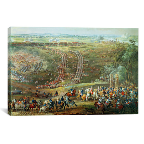 The Battle of Fontenoy, 11th May 1745 // Louis Nicolas van Blarenberghe (26"W x 18"H x .75"D)