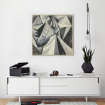 Cubo-Futurist Composition in Grey and White // Alexander Bogomazov // 1916 (18"W x 18"H x .75"D)