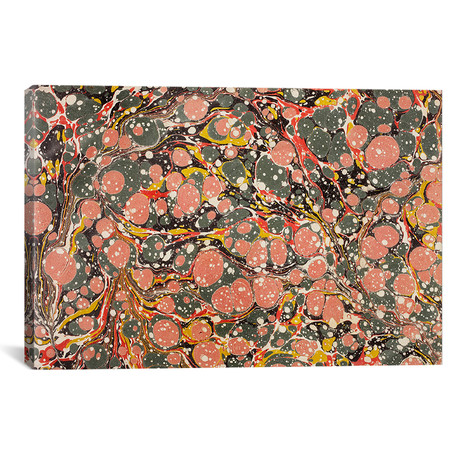 Decorative End Paper III // English School (26"W x 18"H x .75"D)