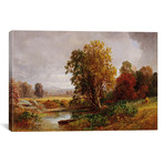 Autumn Landscape // Jasper Francis Cropsey // 1882 (26"W x 18"H x .75"D)