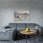 The Louvre // Camille Pissarro // 1902 (26"W x 18"H x .75"D)