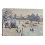 The Louvre // Camille Pissarro // 1902 (26"W x 18"H x .75"D)