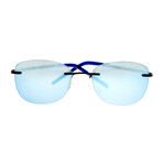Simplify Matthias Sunglasses (Black Frame + Blue Lens)