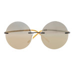 Simplify Christian Sunglasses (Black Frame + Gold Lens)